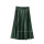 Womens Customized Printed PU Leather Pleated Skirt